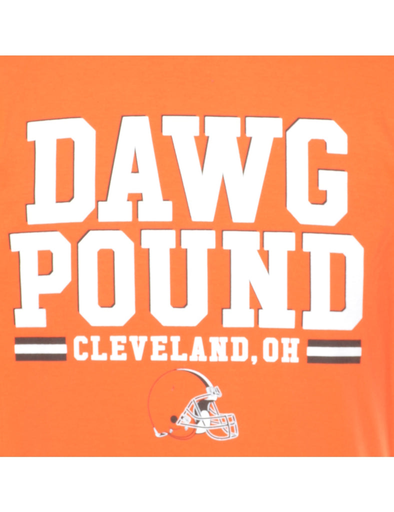 NFL Dawg Pound Sports T-shirt - L
