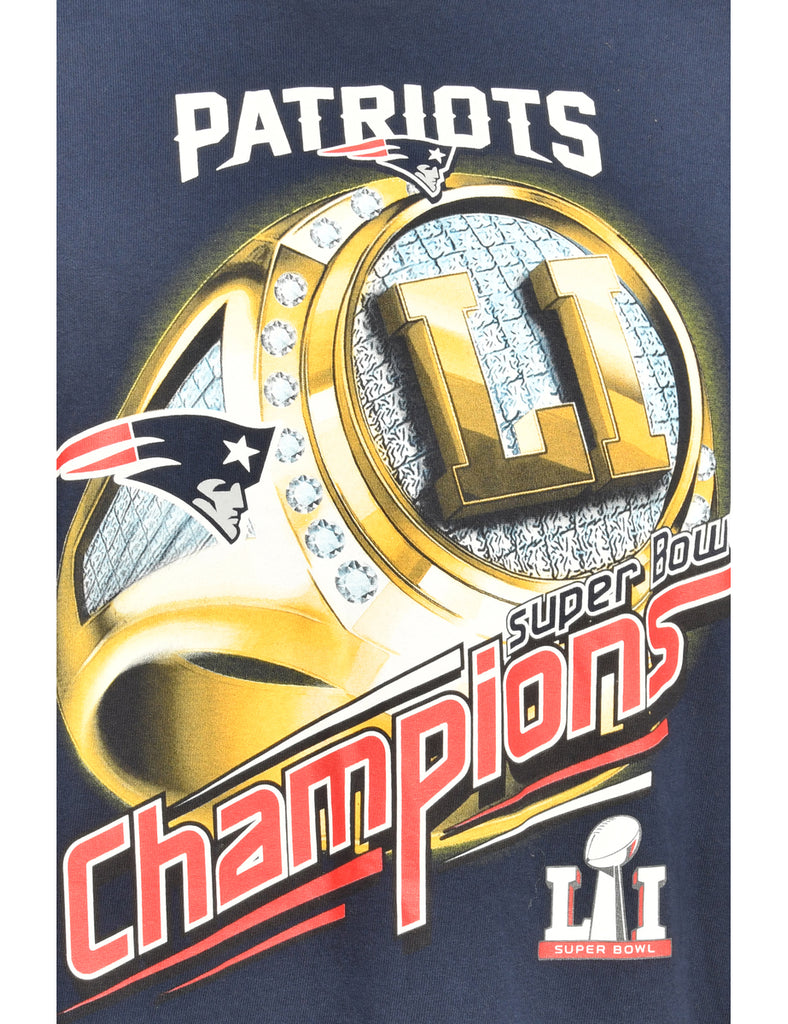 NFL Patriots Sports T-shirt - L