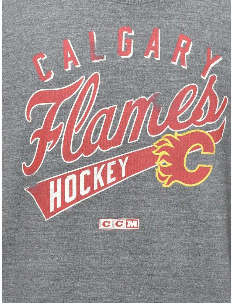 NHL Sports Sweatshirt - L