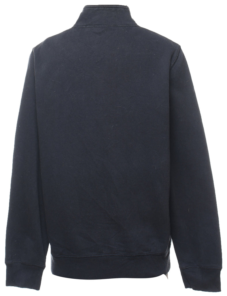 Nike Black & White Embroidered Track Top - M