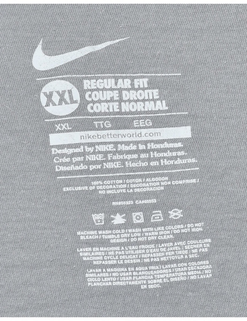 Nike Just Do It Printed T-shirt - XXL