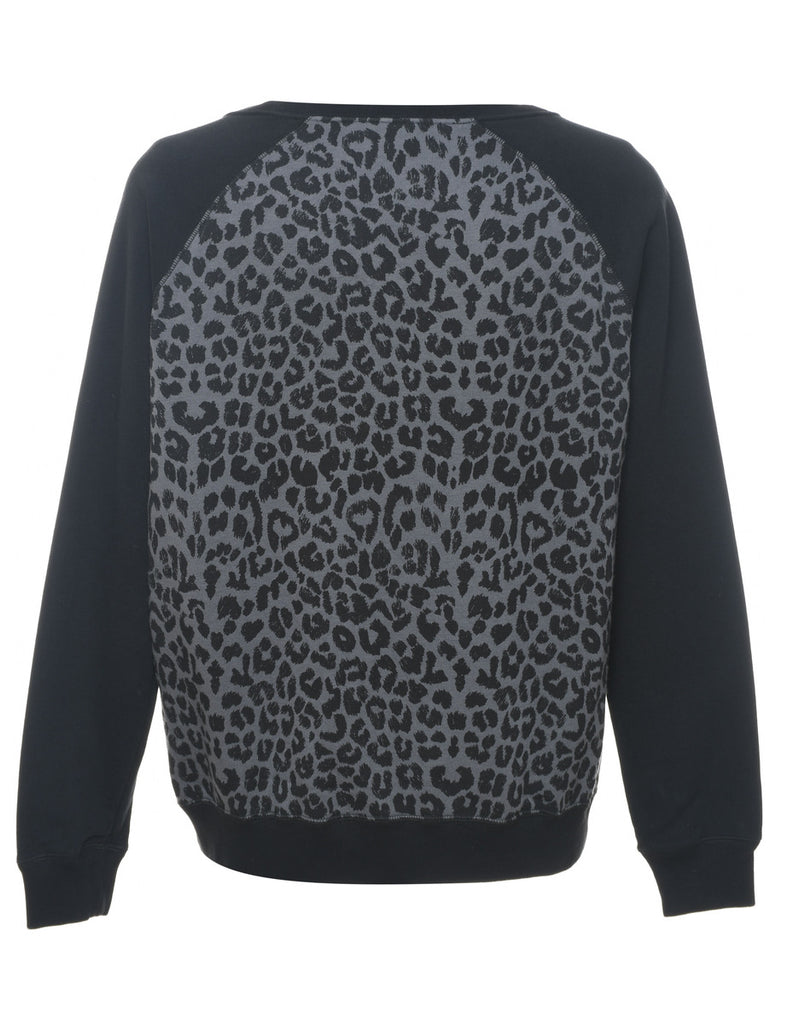 Nike Leopard Print Sweatshirt  - XL