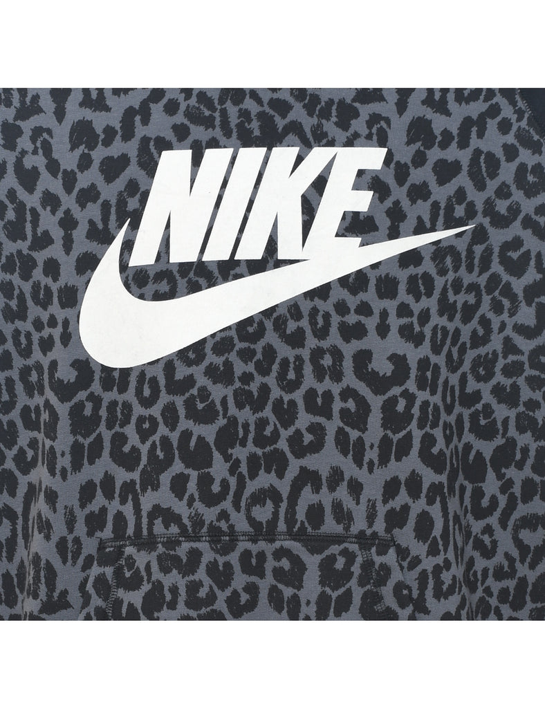 Nike Leopard Print Sweatshirt  - XL