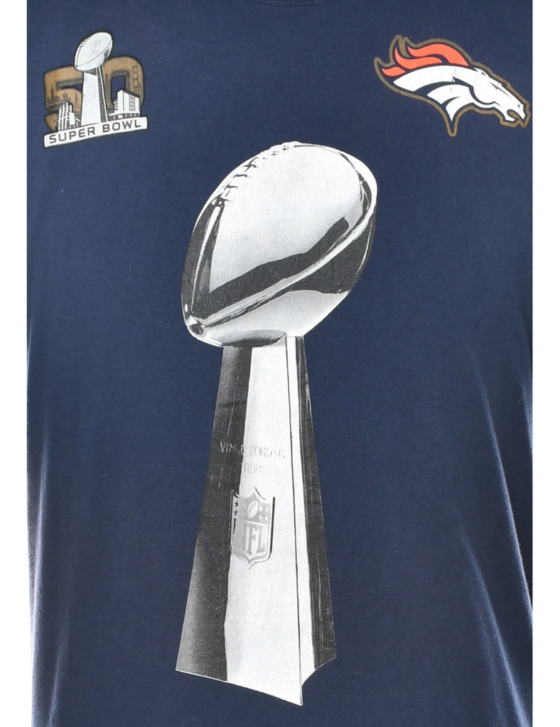 Nike Super Bowl NFL Sports T-shirt - XL