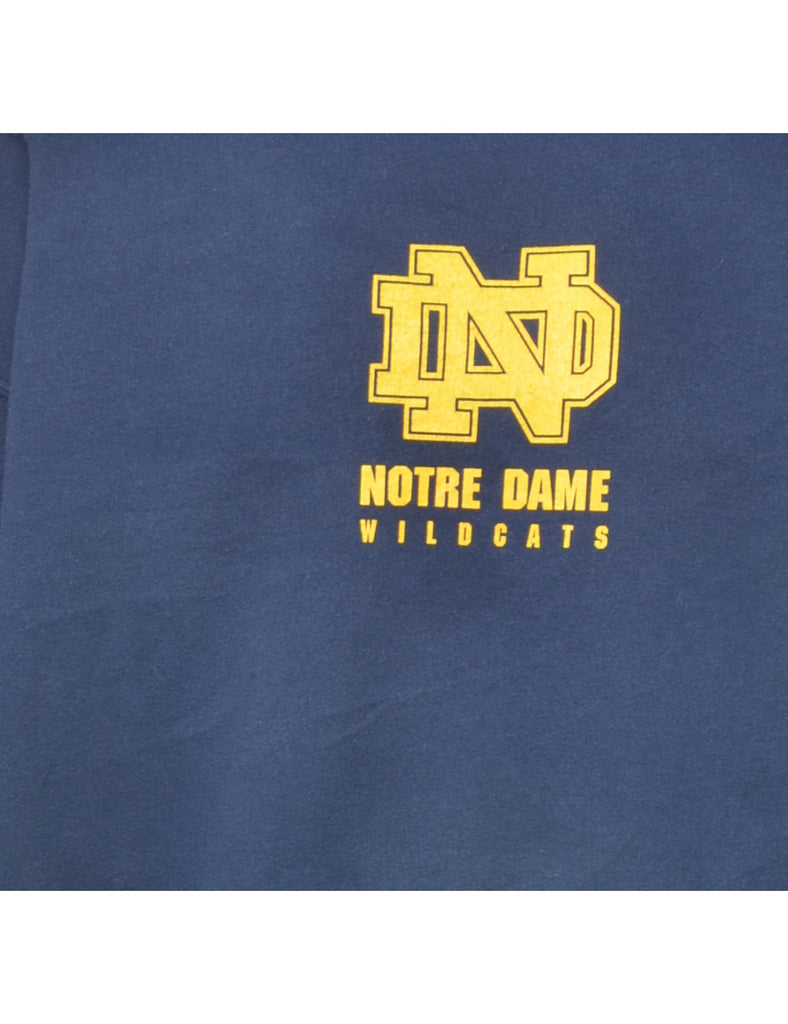 North Dame Printed Hoodie - XL