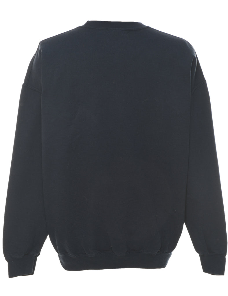 North Tahoe Alumni Navy & White Printed Sweatshirt - XL