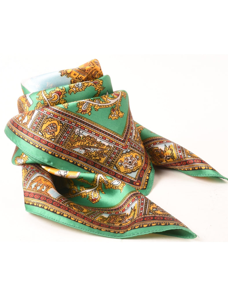 Novelty Print Scarf - M