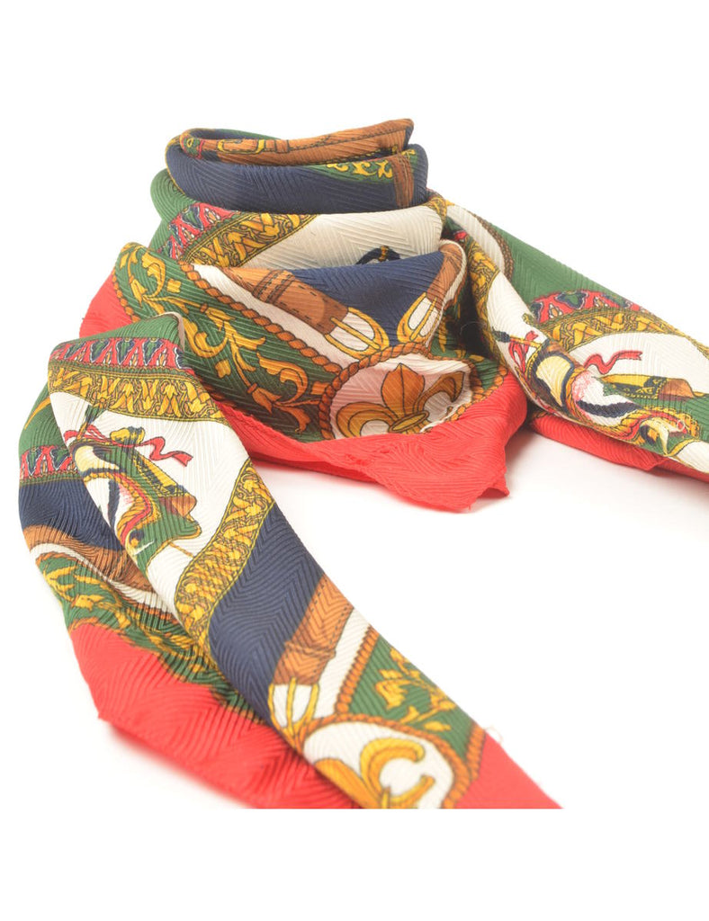 Novelty Print Scarf - L