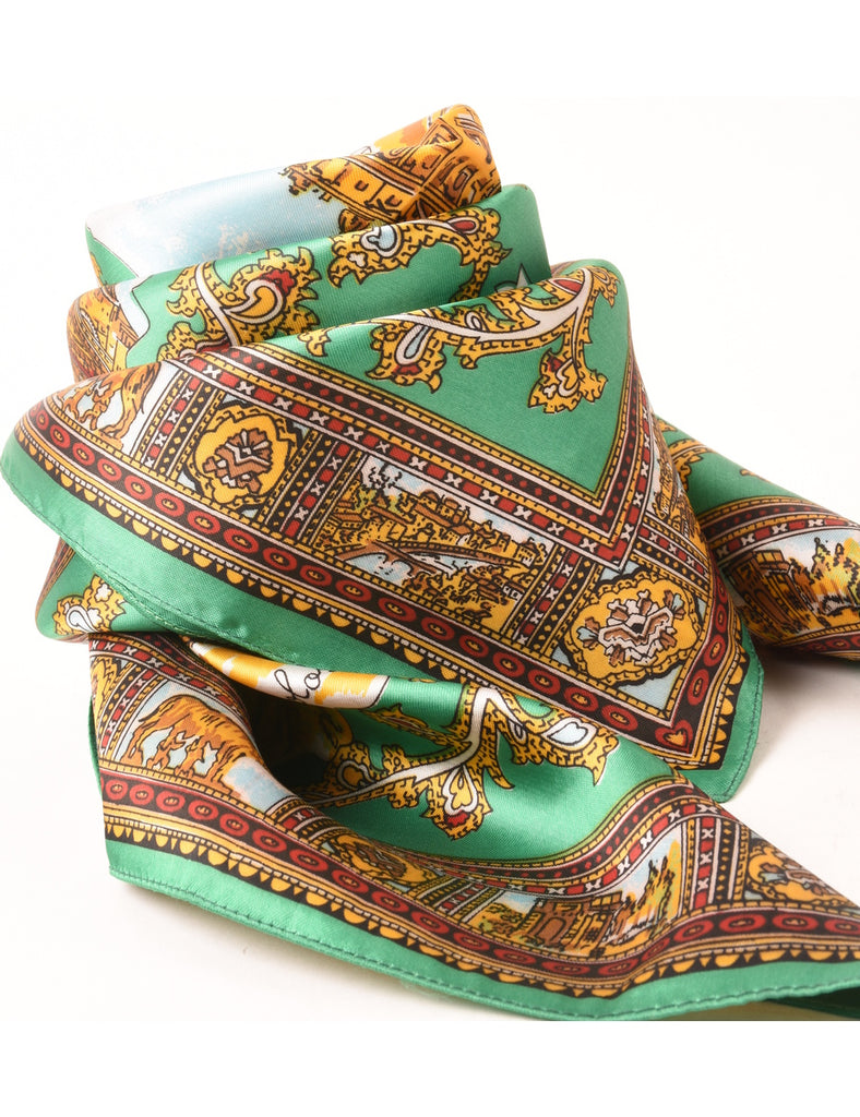 Novelty Print Scarf - M