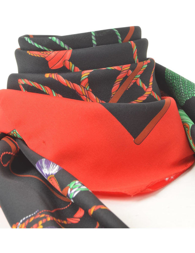 Novelty Print Scarf - L