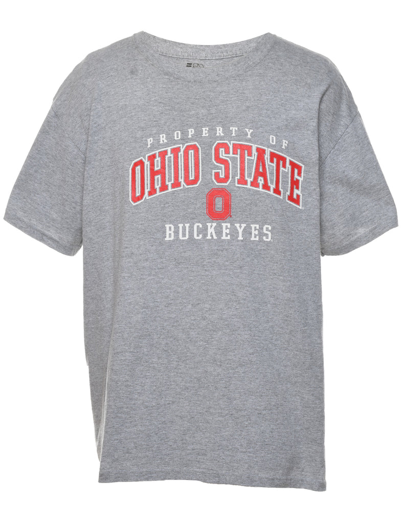 Ohio State Buckeyes Printed T-shirt - L