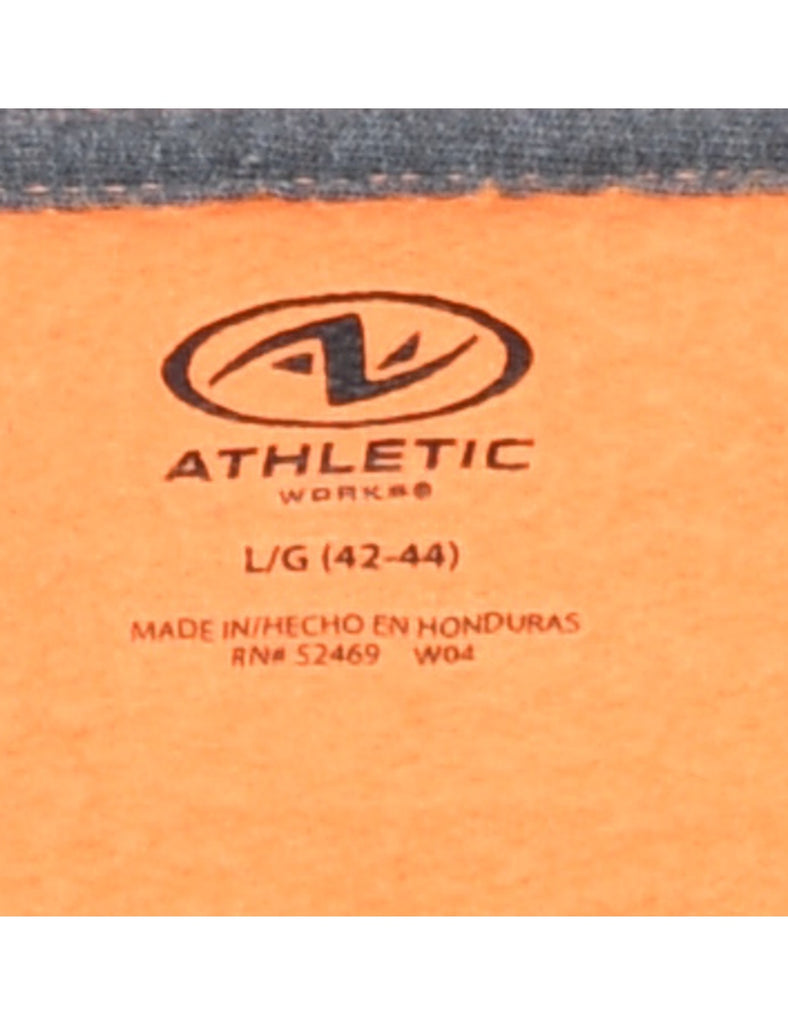 Orange Plain Sweatshirt - L