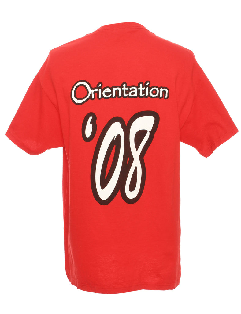 Orientation Fruit of the Loom Printed T-shirt - L