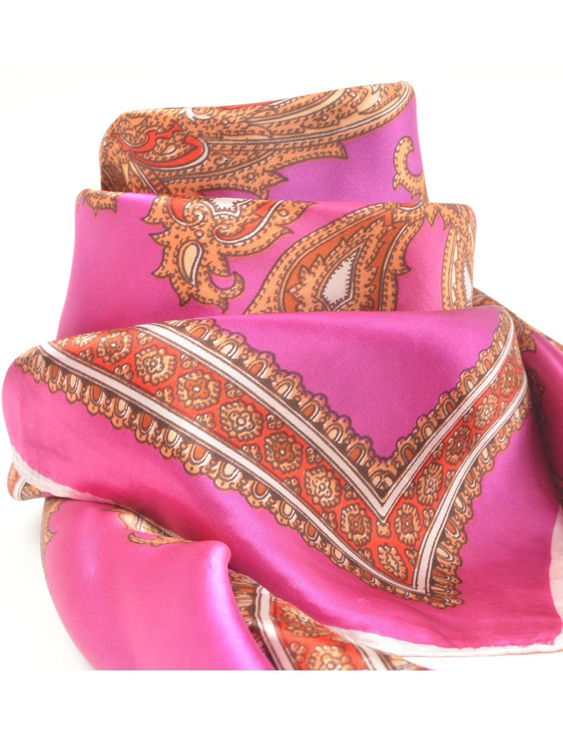 Paisley Print Head Scarf - M
