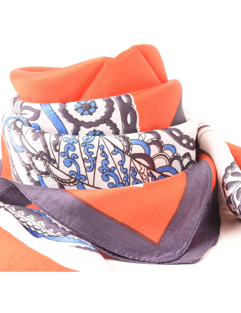 Paisley Print Head Scarf - M