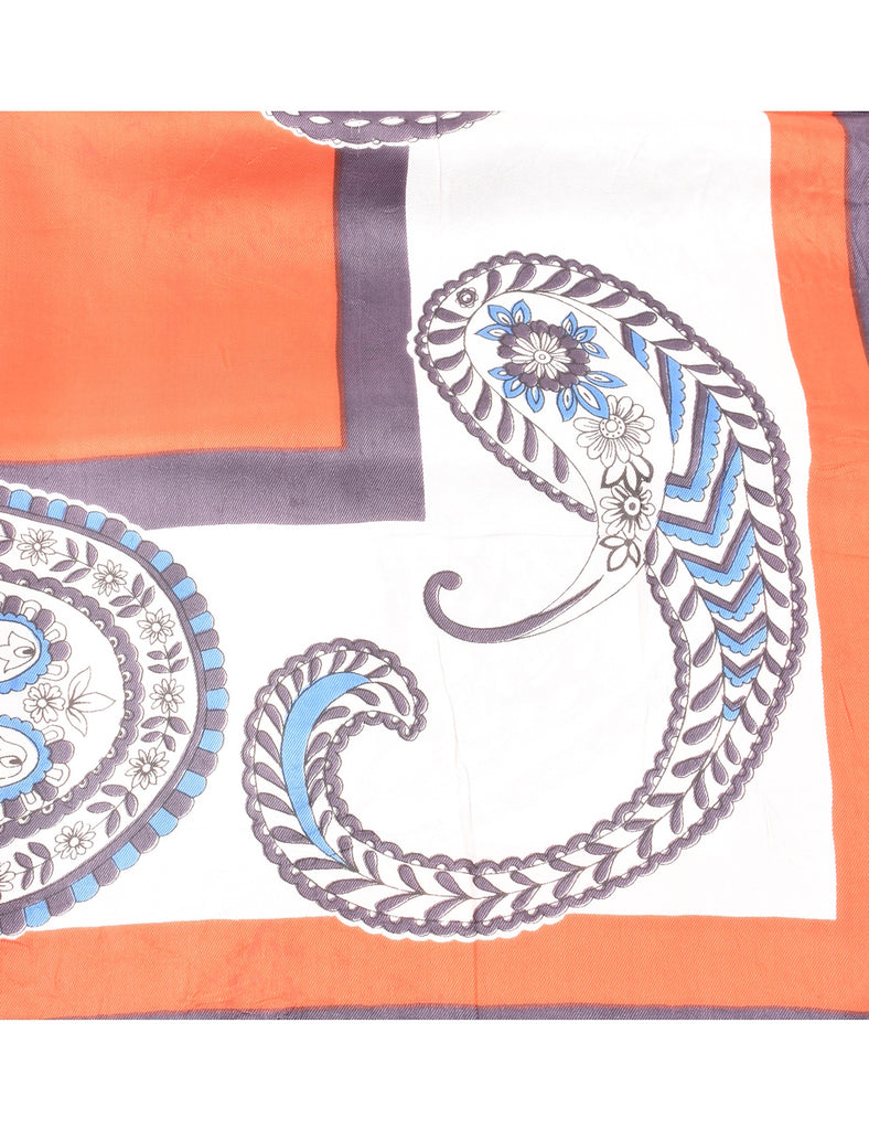 Paisley Print Head Scarf - M