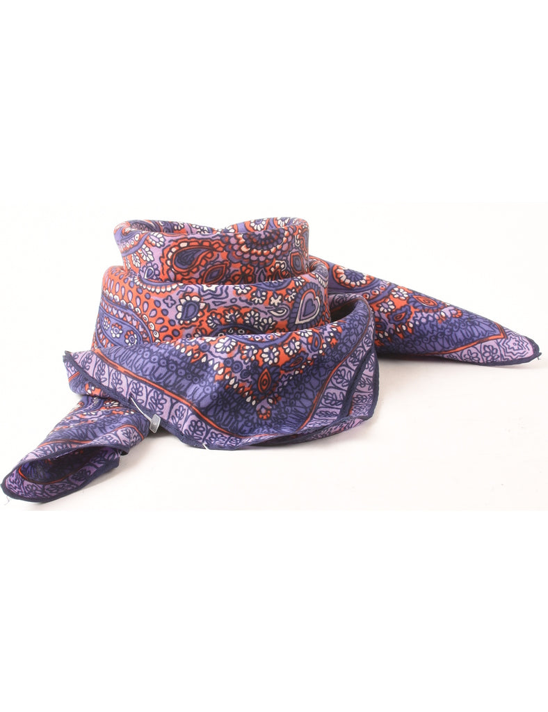 Paisley Print Scarf - XS