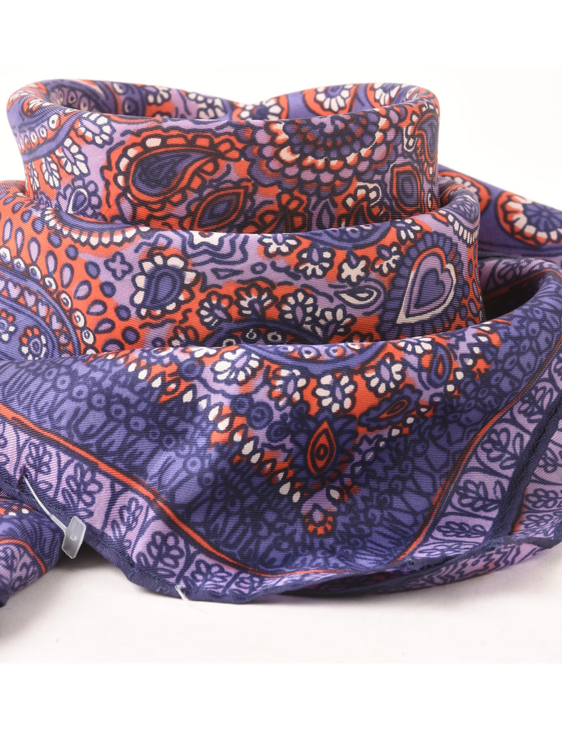 Paisley Print Scarf - XS