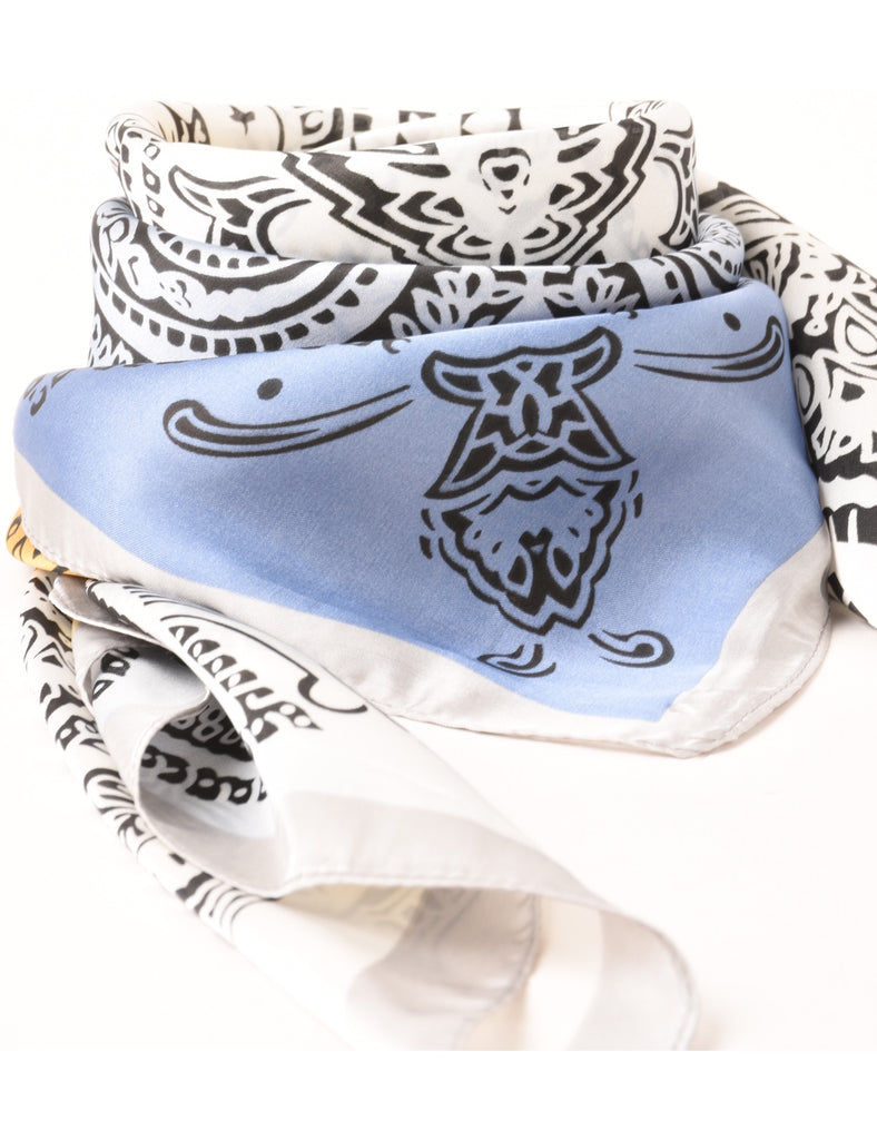 Paisley Print Scarf - M