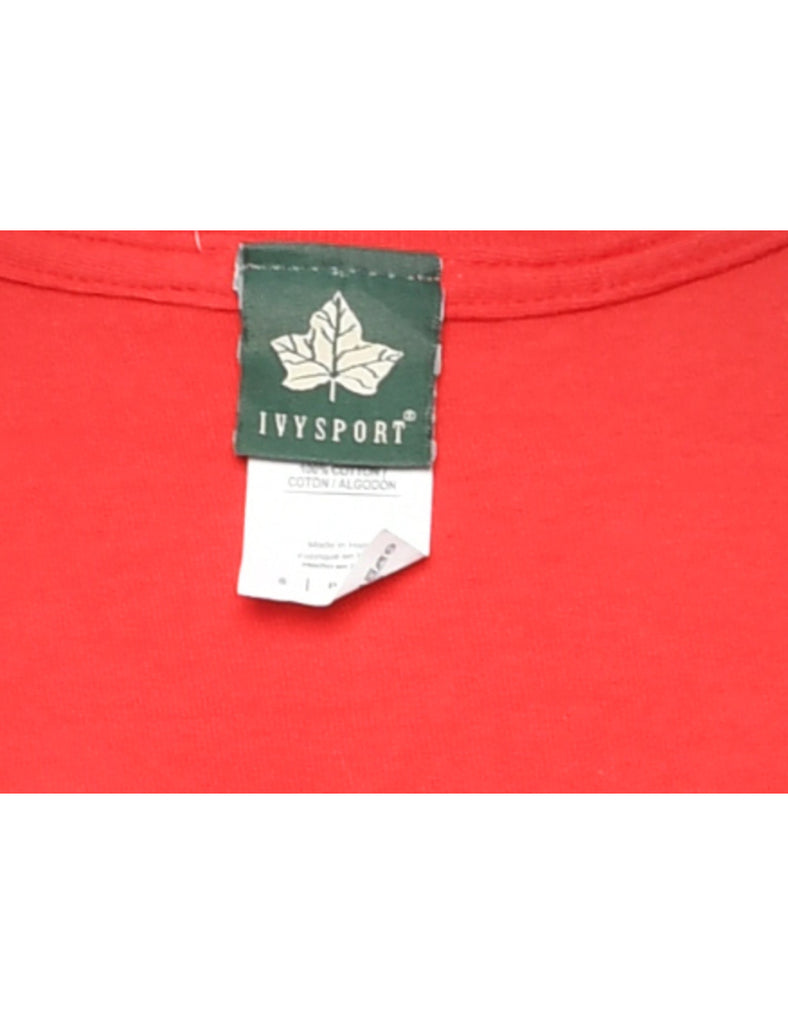 Petites Boston University Printed T-shirt - S