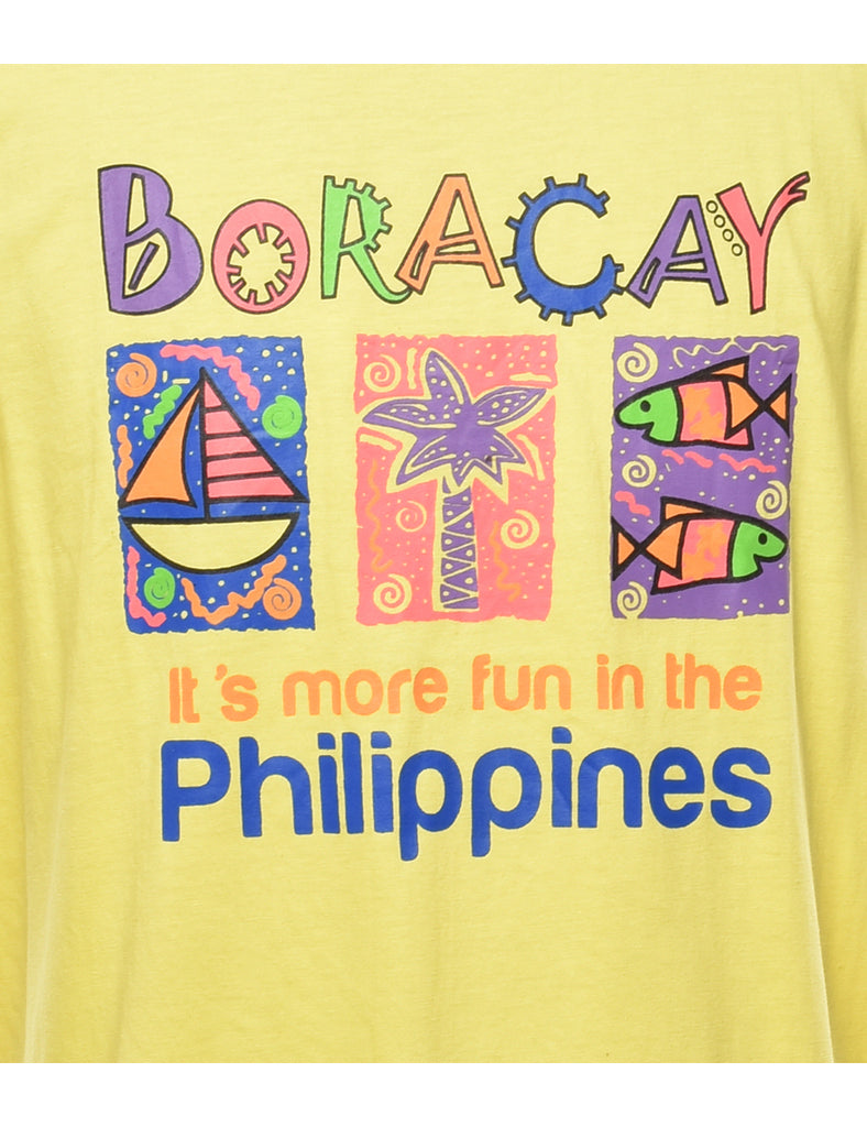 Philippines Printed T-shirt - XL