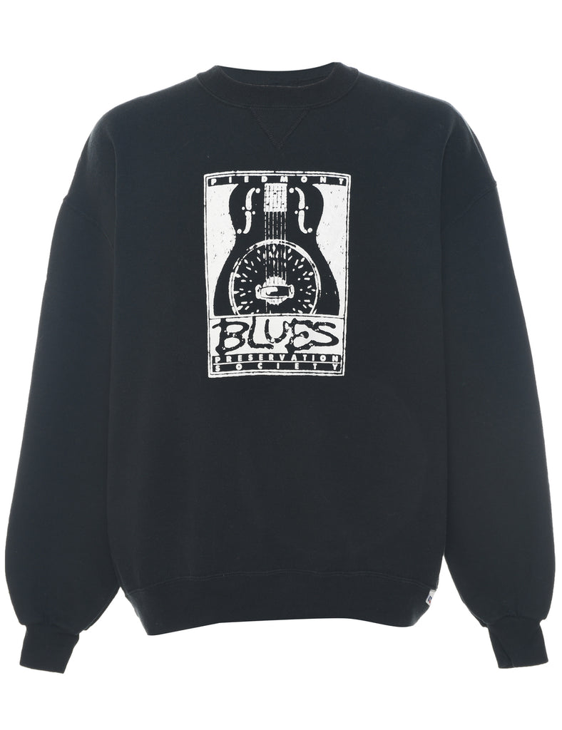 Piedmont Blues Printed Sweatshirt - XL