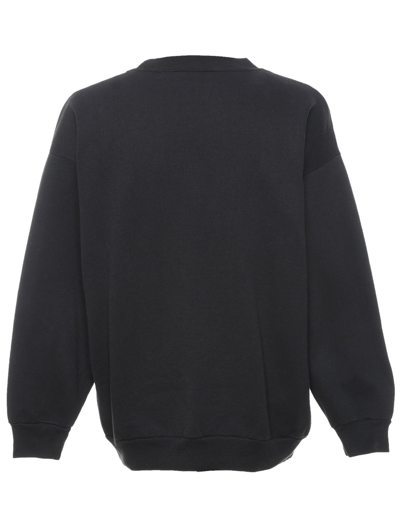 Pittsburgh Steelers NFL Black Embroidered Sweatshirt - XL