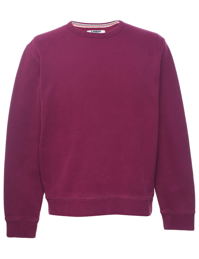Plum Plain Sweatshirt - M