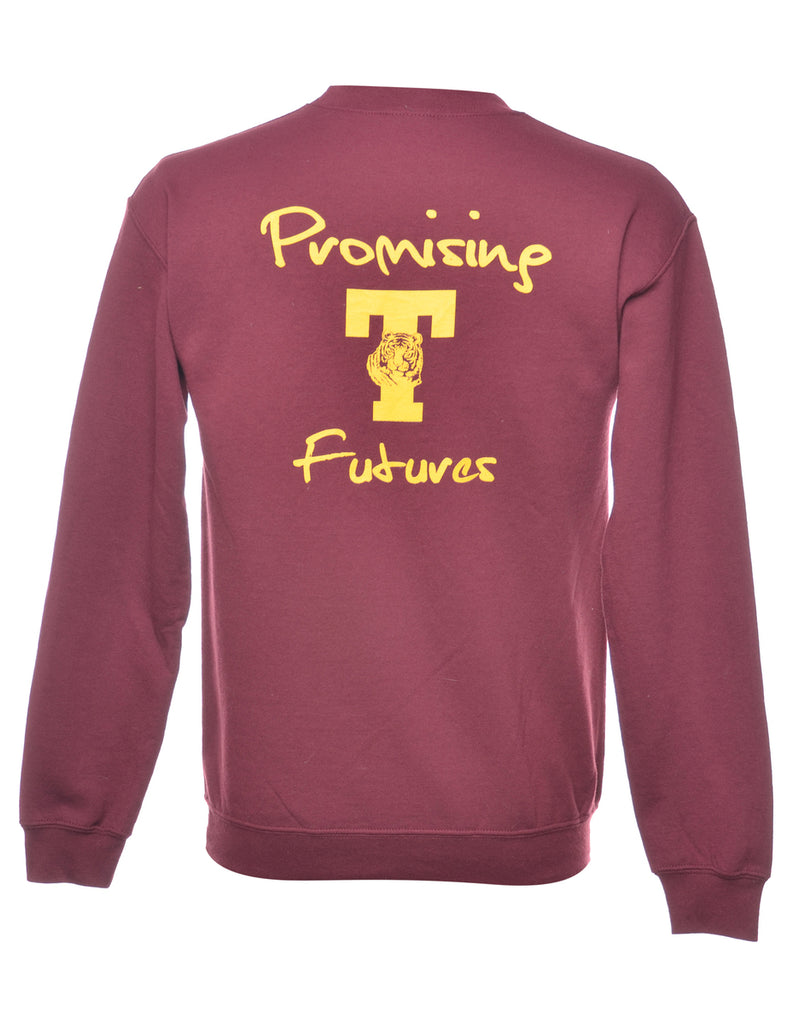 Plum Timilty Middle School Printed Sweatshirt - S