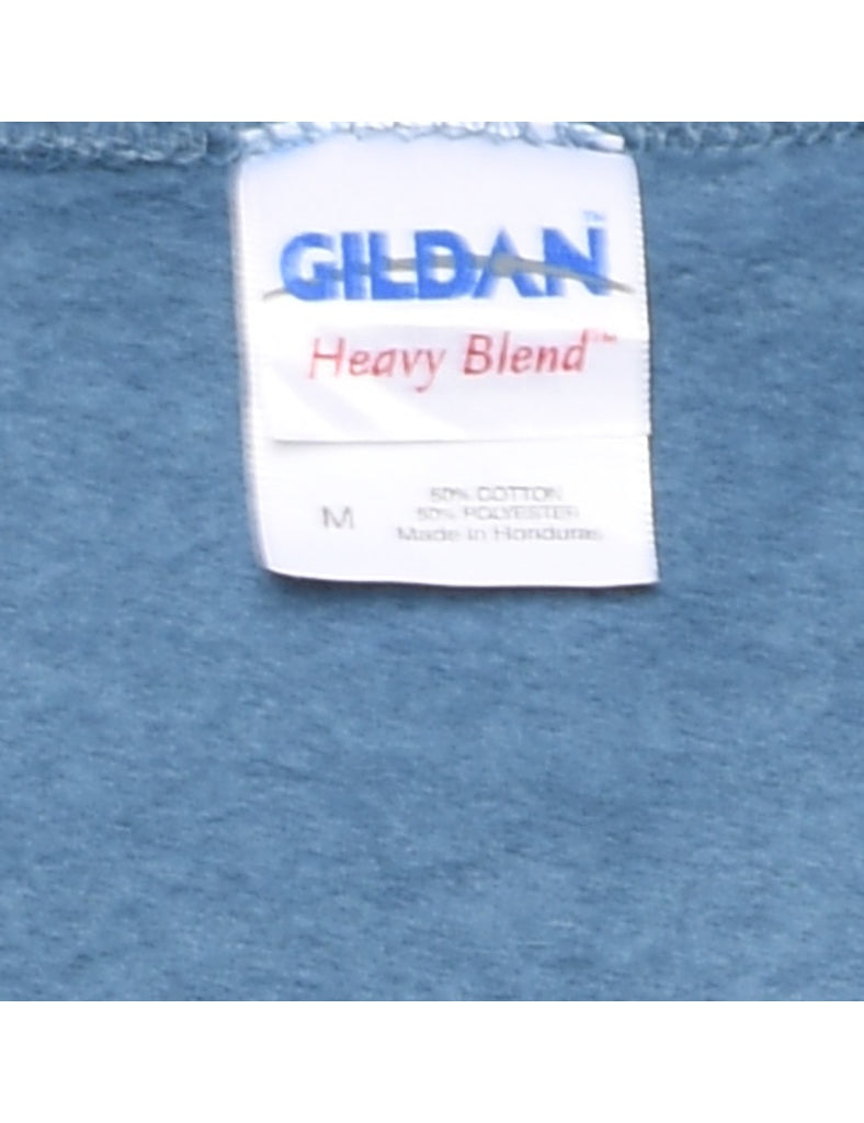 Potlatch Park Alaska Blue Graphic Print Sweatshirt - M