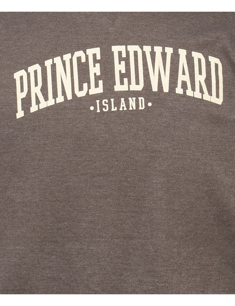 Prince Edward Printed Sweatshirt - M