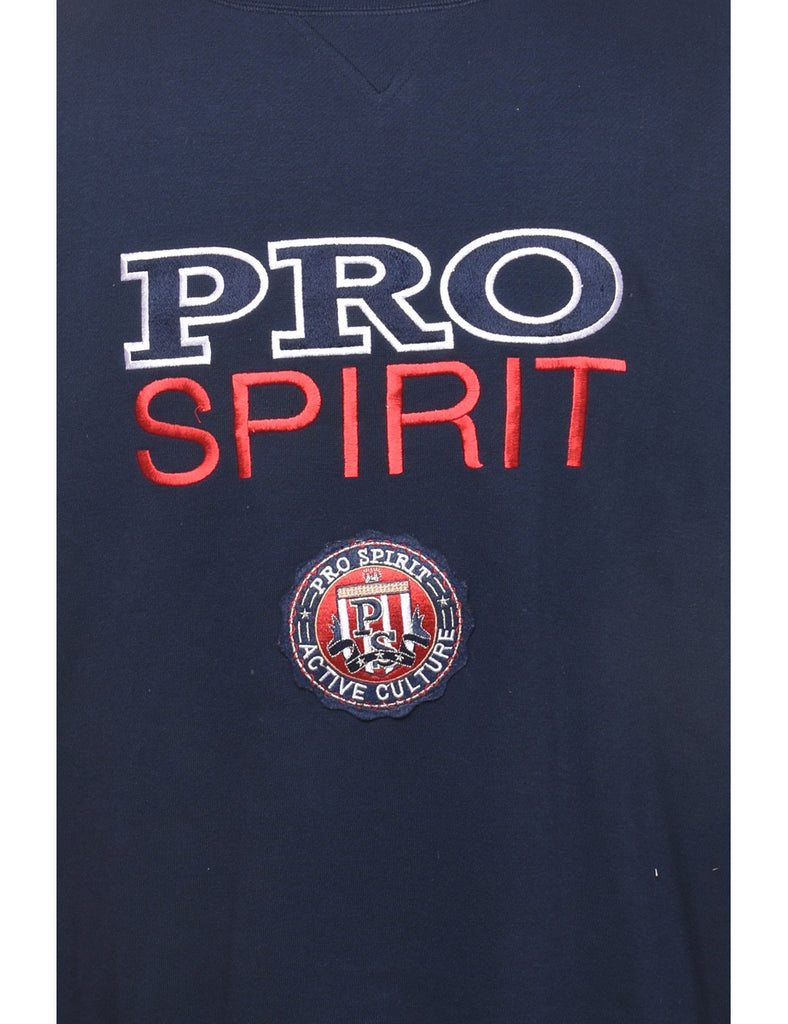 Pro Spirit Embroidered Sweatshirt - L