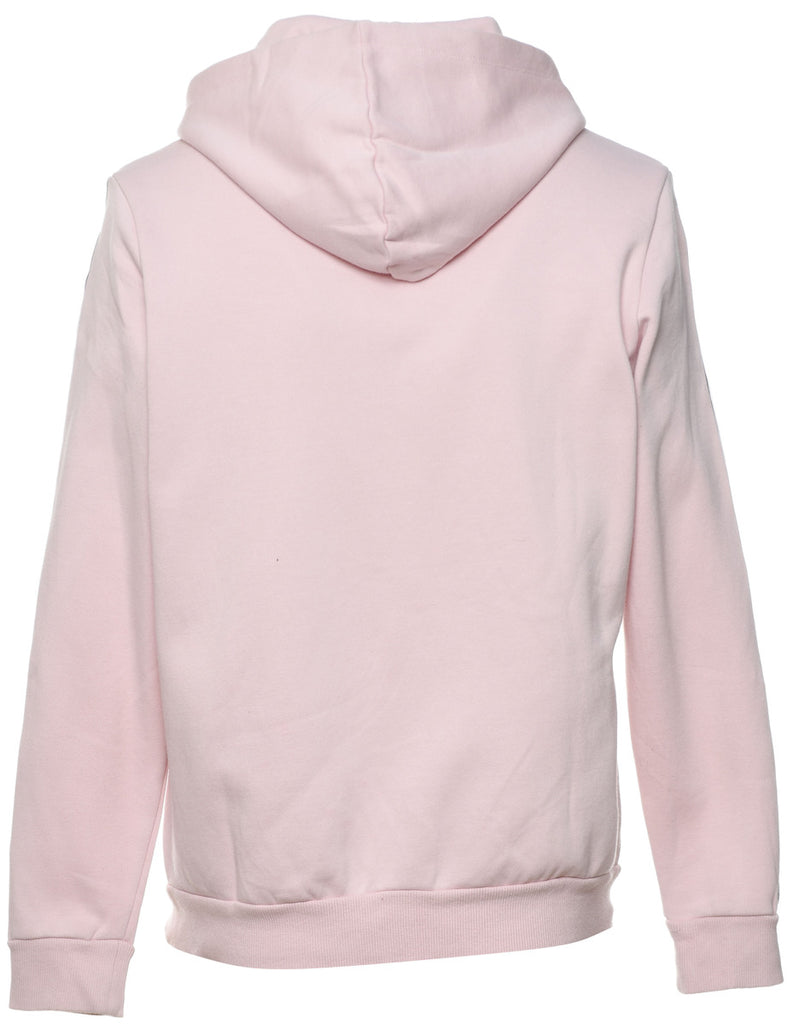 Puma Pale Pink Hooded Sweatshirt - L