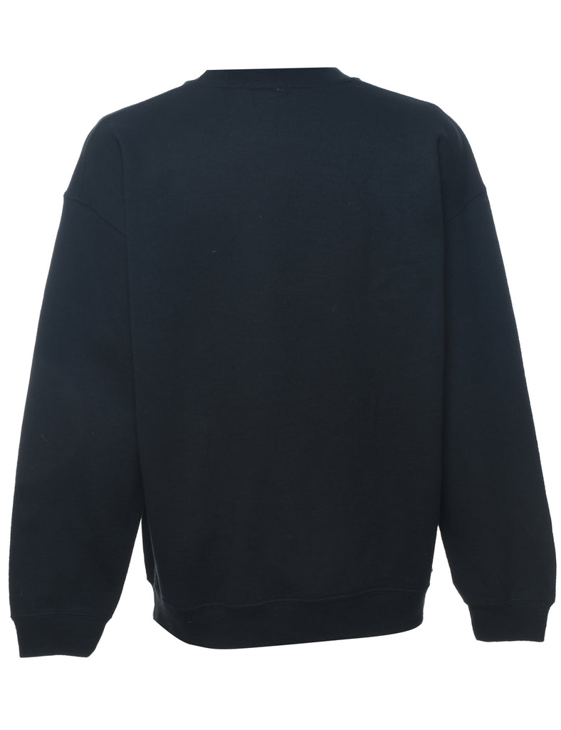 Puritan Honor Pride Printed Black Y2K Sweatshirt - M