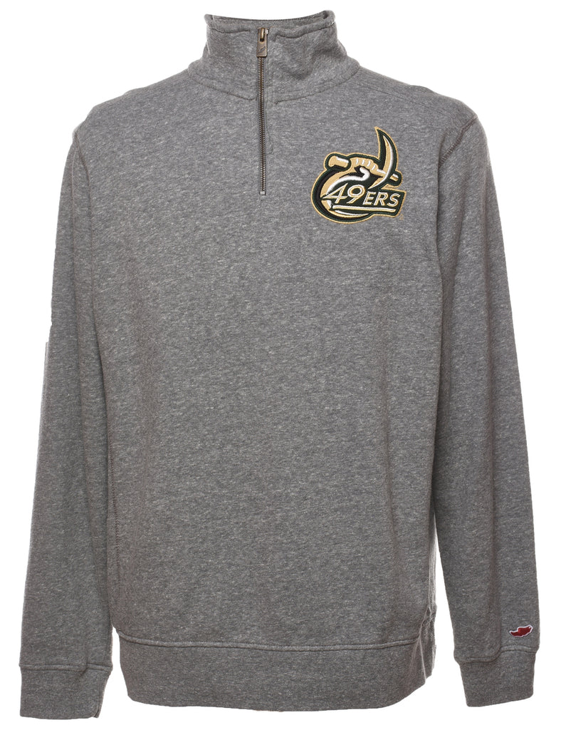 Quarter-Zip 49ers Printed Sweatshirt - M