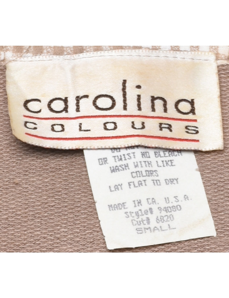 Quarter Zip CAC Embroidered Sweatshirt - S