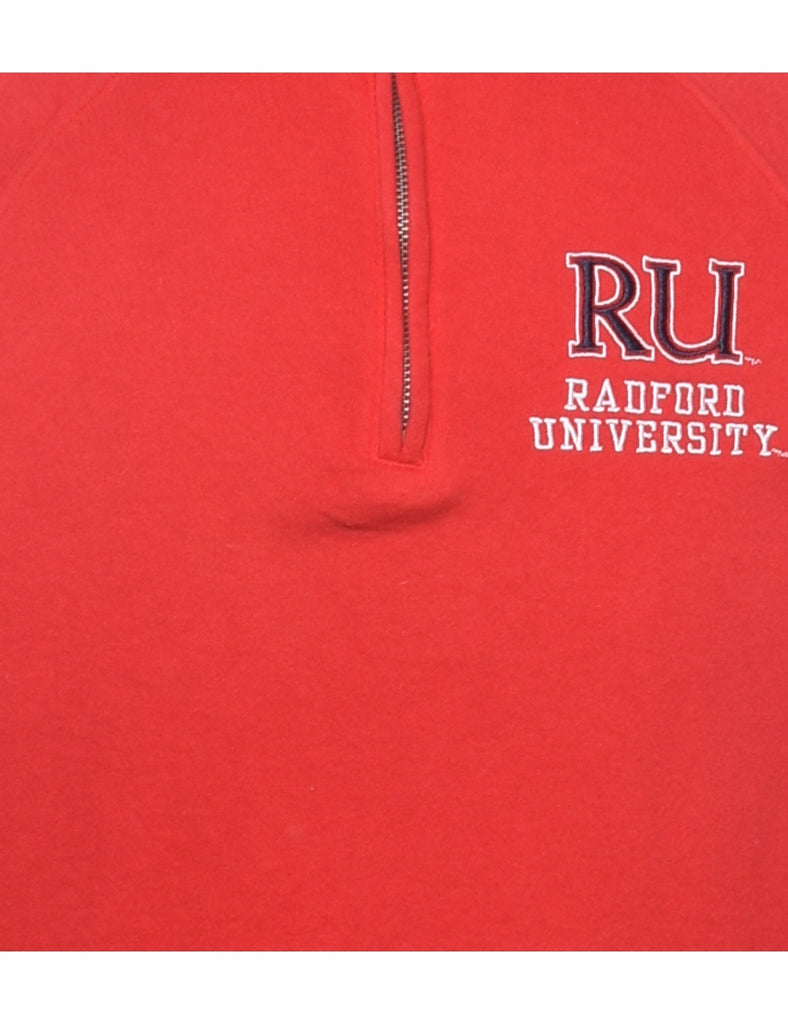 Quarter-Zip Radford University Printed Sweatshirt - L