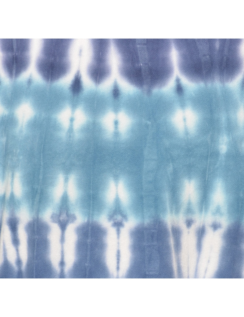 Raglan Sleeve Tie-Dye Sweatshirt - S