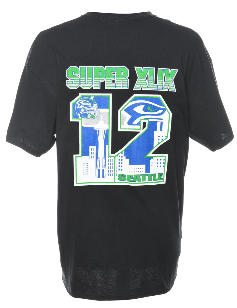 Re Pete! Black American Sports T-shirt - XL