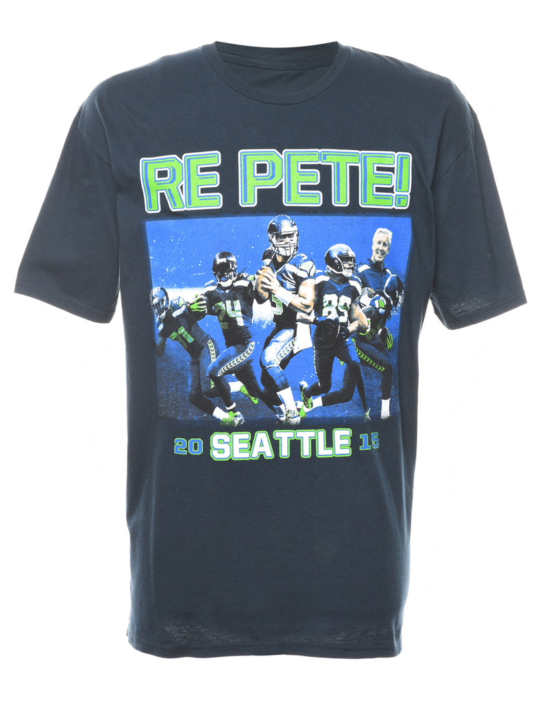 Re Pete Printed Sports T-shirt - XL