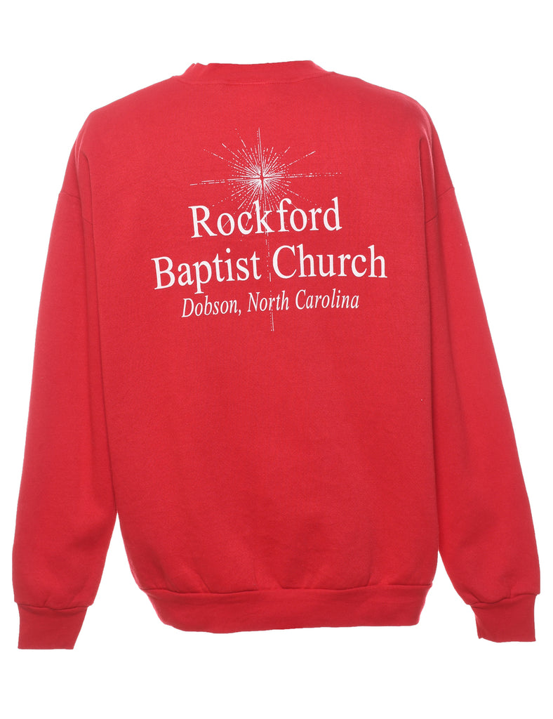 Red Christmas Sweatshirt - XL