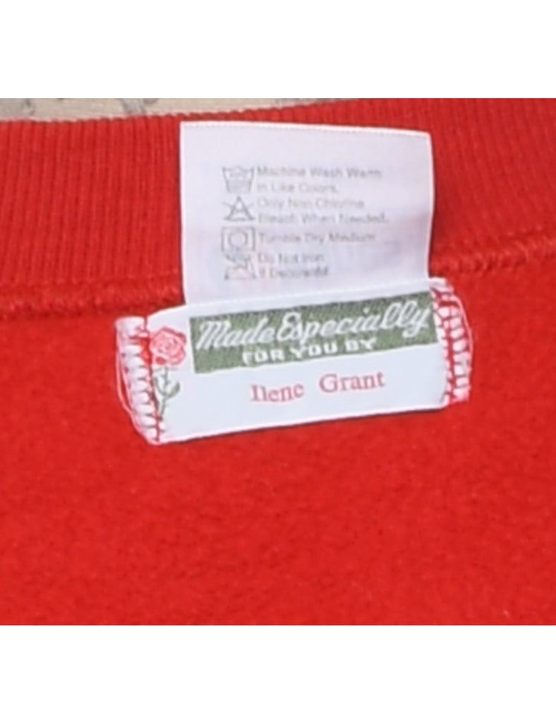 Red Christmas Sweatshirt - XL