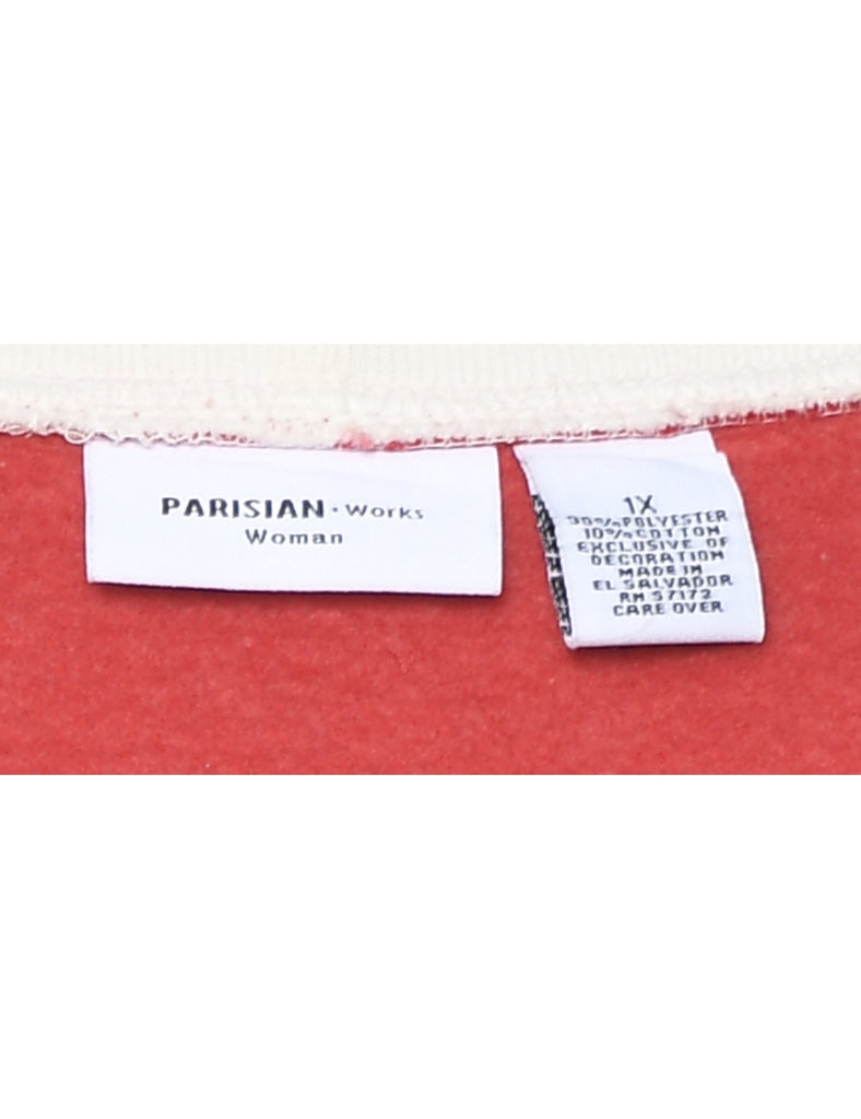 Red Christmas Sweatshirt - XL