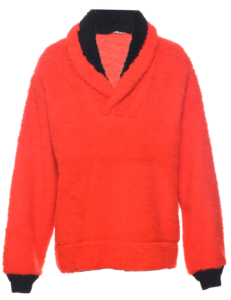 Red Fleece - L