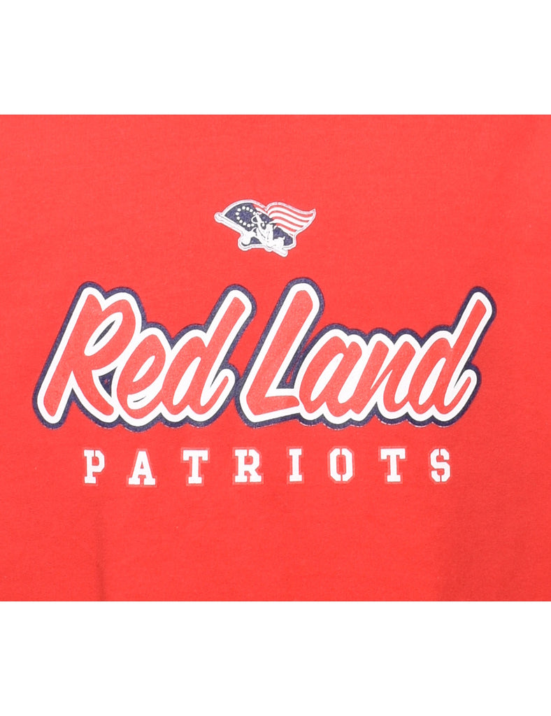 Red Land Patriots Printed Sweatshirt - L