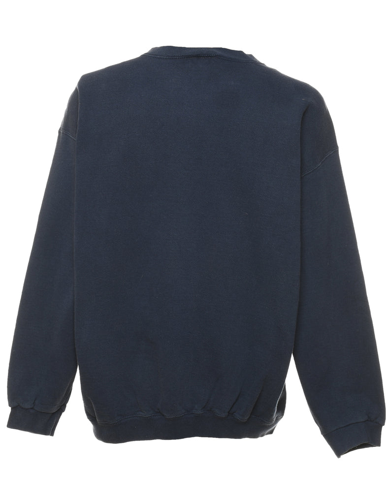 Reebok Navy Plain Sweatshirt - L