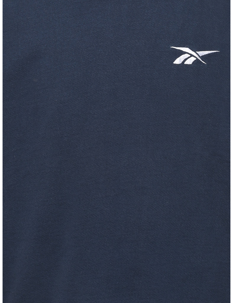 Reebok Navy Plain Sweatshirt - L