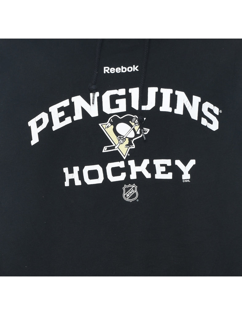 Reebok Penguins Hockey NHL Printed Hoodie - XL