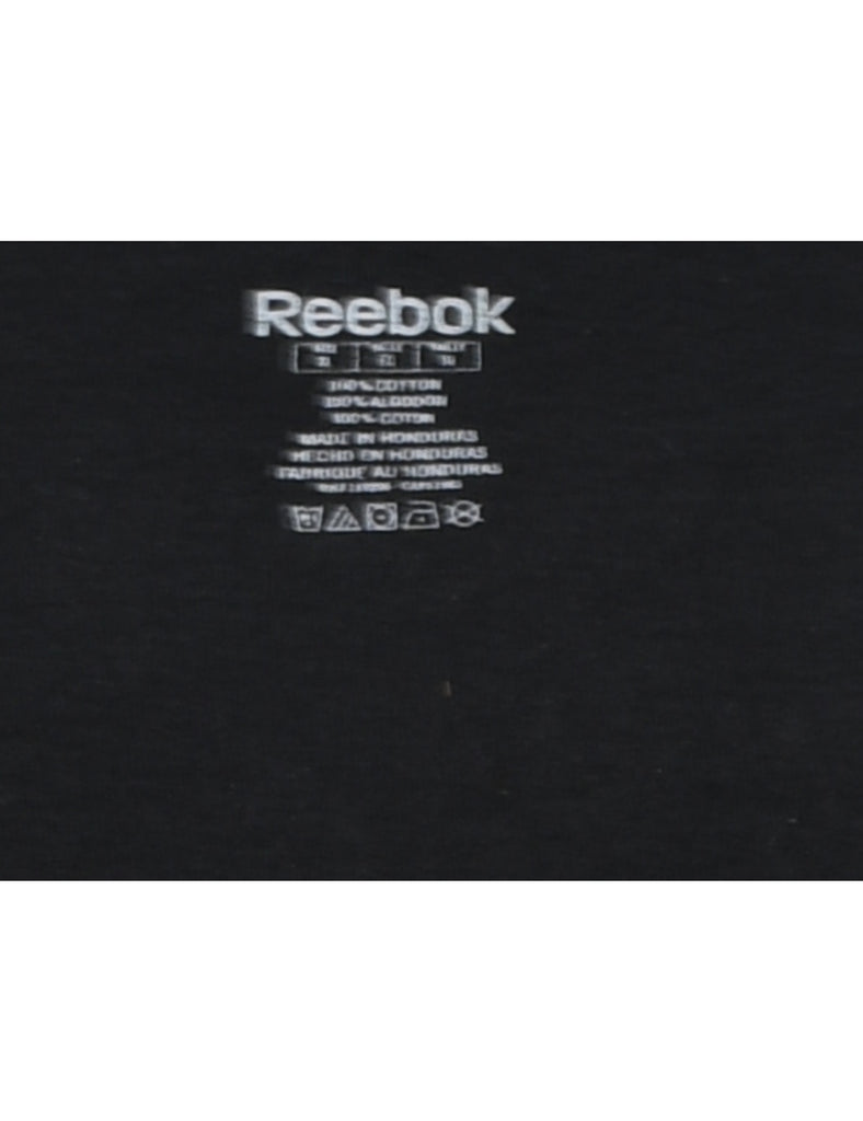 Reebok Steelers Black & Yellow Printed T-shirt - XL