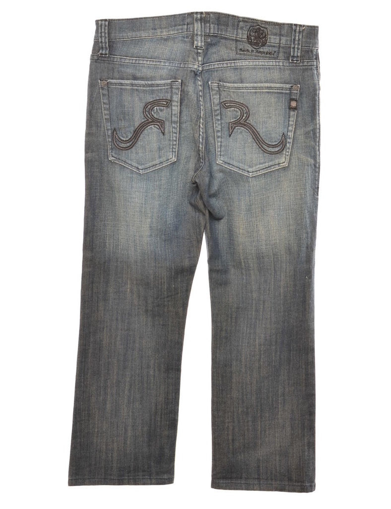 Relaxed Fit Straight Jeans - W34 L28